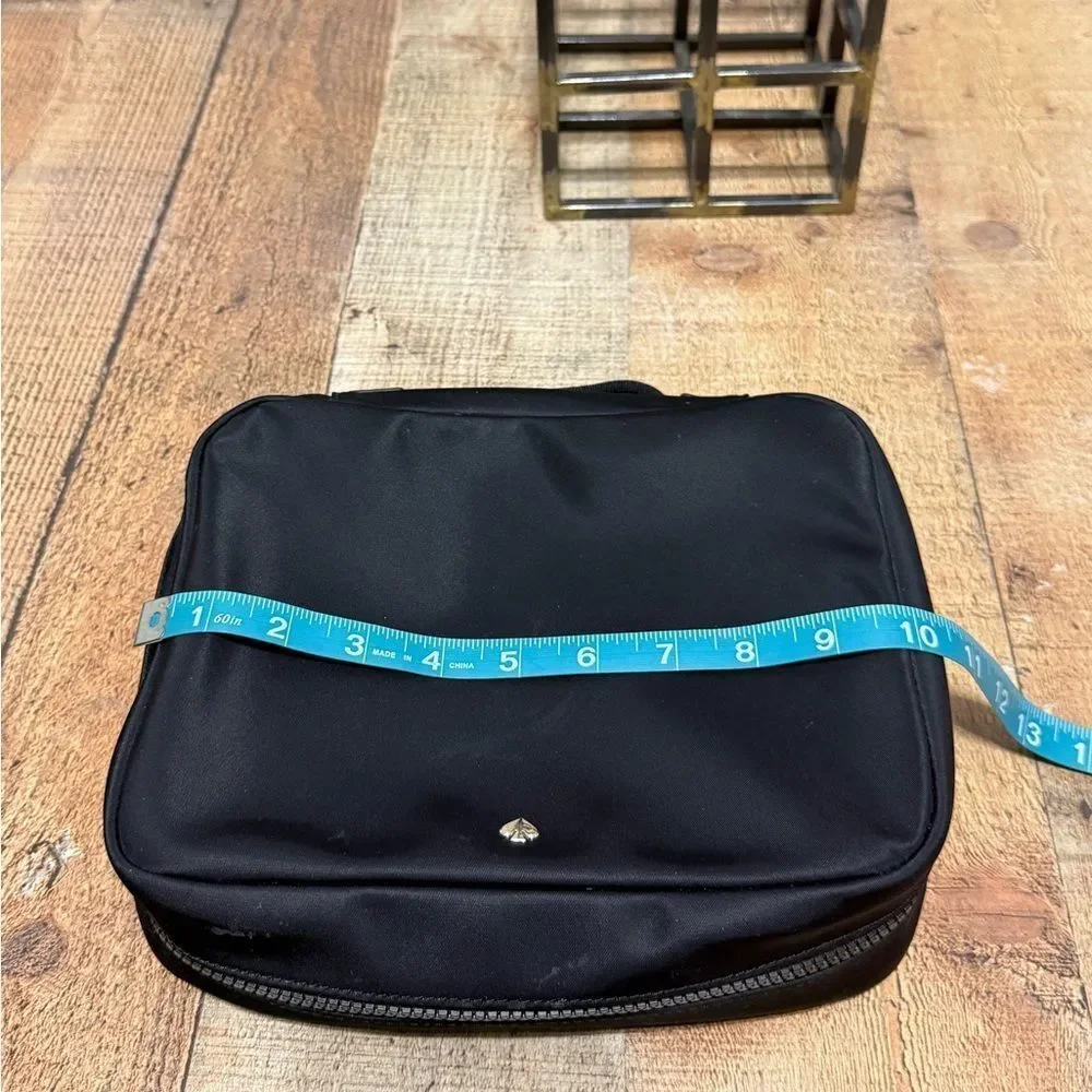 Kate Spade Black Dawn Travel Cosmetic Bag